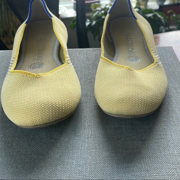 Rothy's Yellow Flats Comfortable Loafers - Picture 5 of 7
